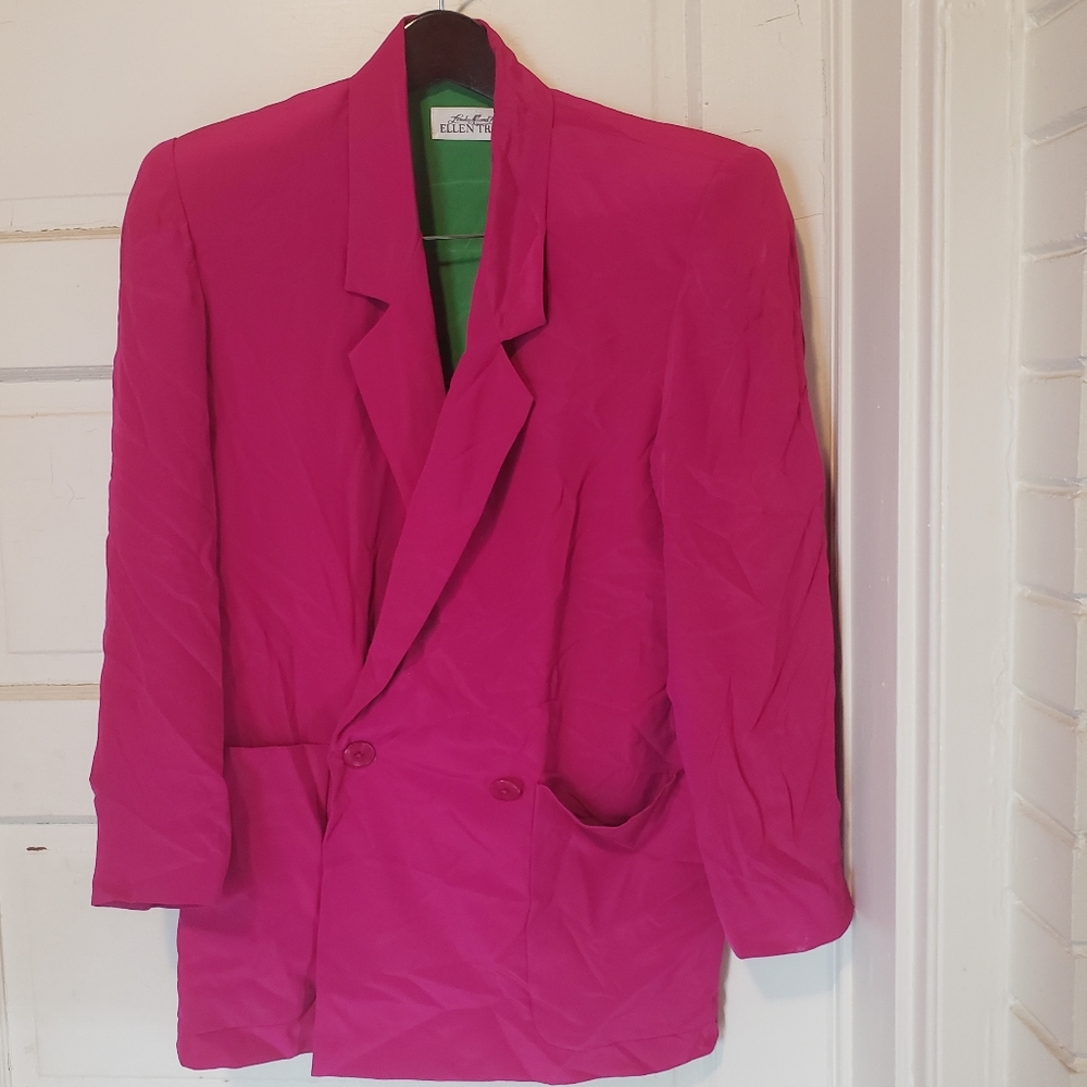 100% silk Ellen Tracy Jacket